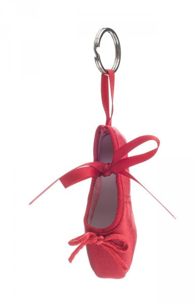 All Colours Satin Ballet Pointe Shoe Keyring Gift