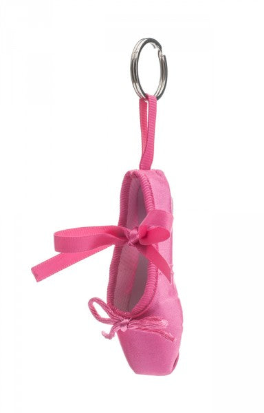 All Colours Satin Ballet Pointe Shoe Keyring Gift