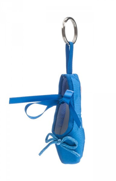 All Colours Satin Ballet Pointe Shoe Keyring Gift