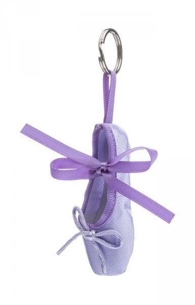 All Colours Satin Ballet Pointe Shoe Keyring Gift
