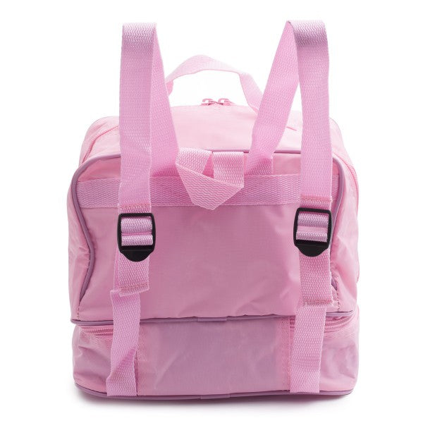 Girls Small Pink Dance Ballet Rucksack Bag KB12