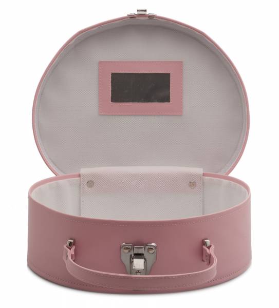 Girls Pink Ballet Tap I Love Dance Hand Vanity Case Bag By Katz Dancewear KB67 (SECONDS)