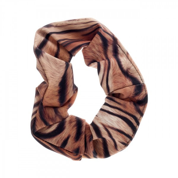 Various Animal Print Lycra Hair Scrunchie
