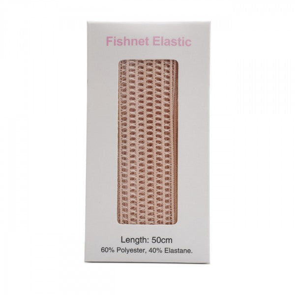 50cm Pale Pink Elasticated Fishnet Elastic Dance Ballet Pointe Shoes