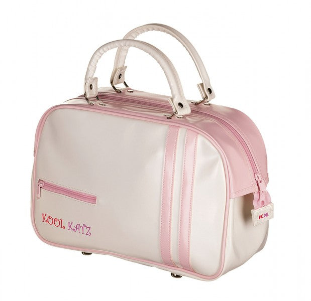 Girls Large Cream Ballet Dance Hand Travel Bag KB7