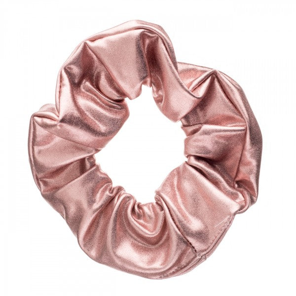 Shiny Metallic Ballet Dance Gymnastics Hair Scrunchie All Colours