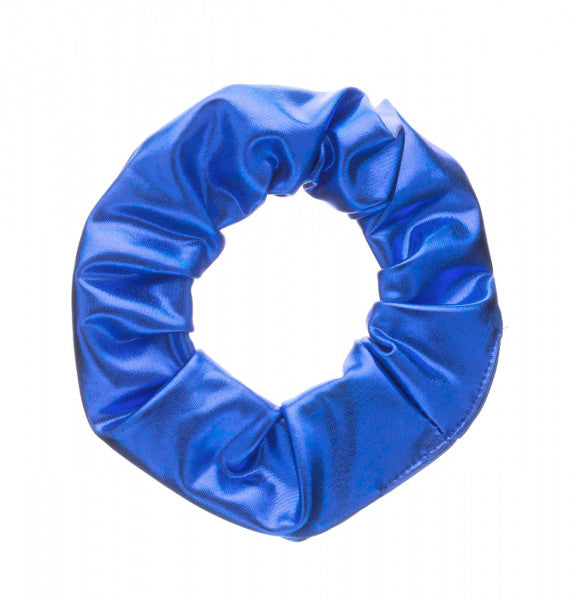 Shiny Metallic Ballet Dance Gymnastics Hair Scrunchie All Colours