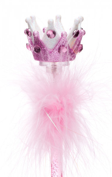 Hot Pink Tiara Crown Fluffy Pen PN-3471