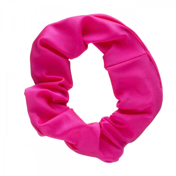 Shiny Nylon Lycra Ballet Dance Gymnastics Hair Scrunchie All Colours