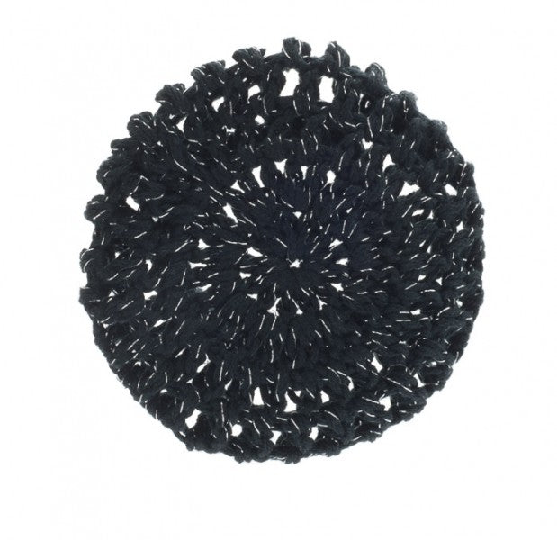 Girls Ladies Pink, White Or Black Sparkly Ballet Dance Bun Nets