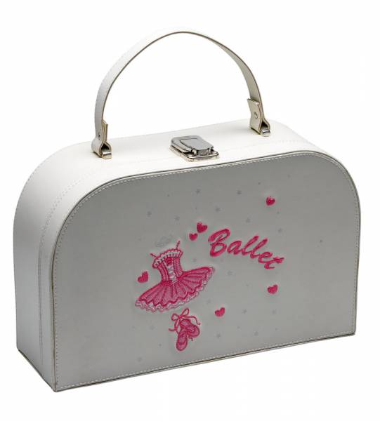 Girls Cream Ballerina Dance Ballet Case Christmas Present KB51