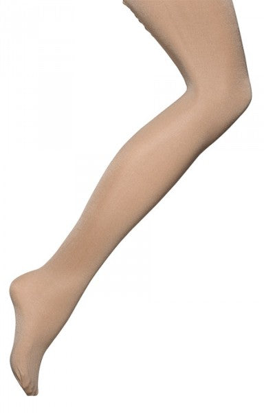Girls Ladies 70 Denier Shimmer Light Toast Tan Full Foot Ballet Dance Tights All Sizes
