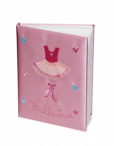 Pink Satin Ballerina Notebook NB-7654