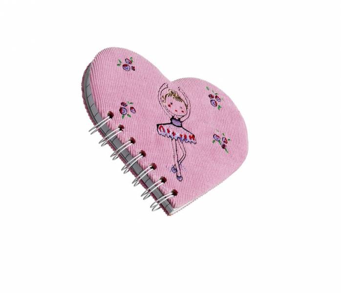 Bella Pink Ballet Ballerina Notebook NB-7564