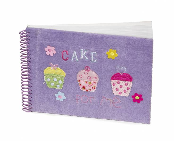 Lilac Cupcake Notebook NB-8093
