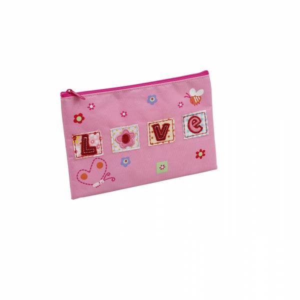 Love Pink Nylon Pencil Case PC-1248