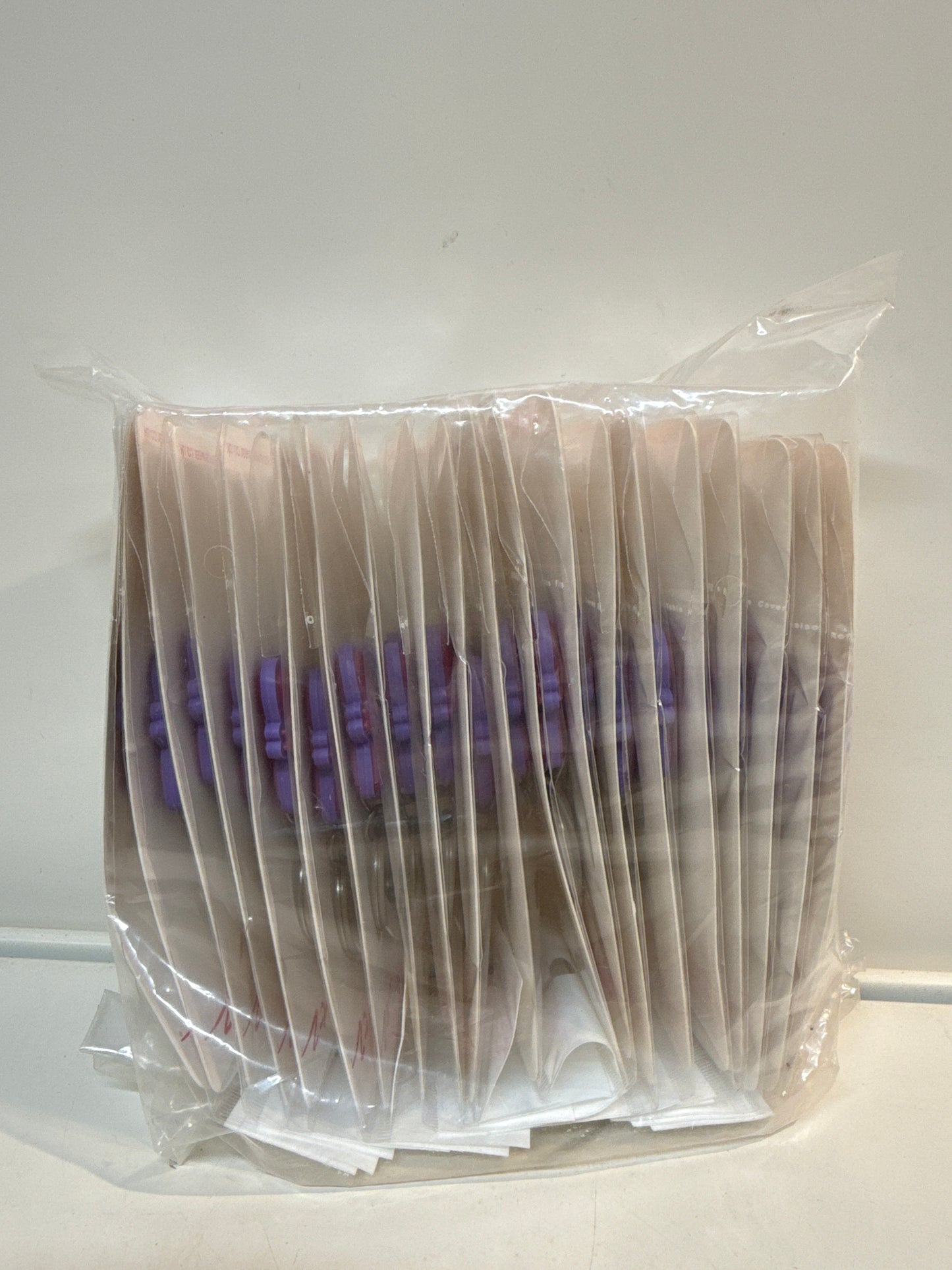 20x pack of ballet shoe keyrings