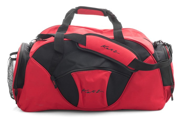 Girls Ladies Large Red And Black Dance Ballet Tap Kit Holdall Sports Bag KB83