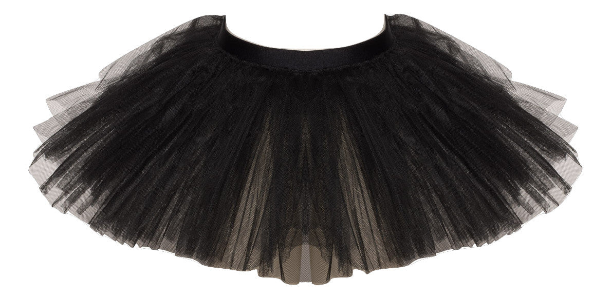 Black Premium Plain Dance Ballet Tutu Skirt All Sizes