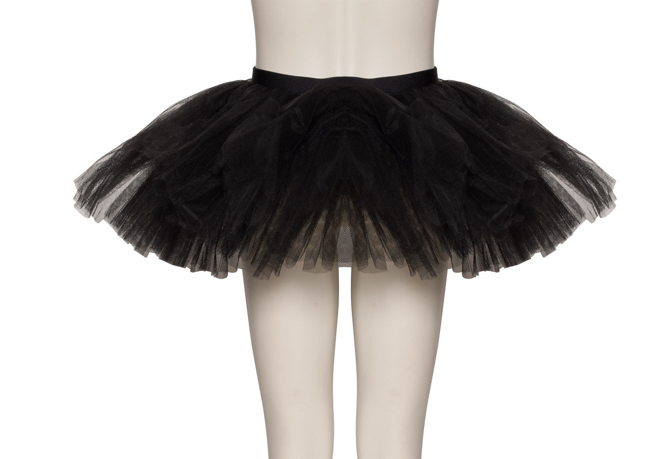 Black Premium Plain Dance Ballet Tutu Skirt All Sizes