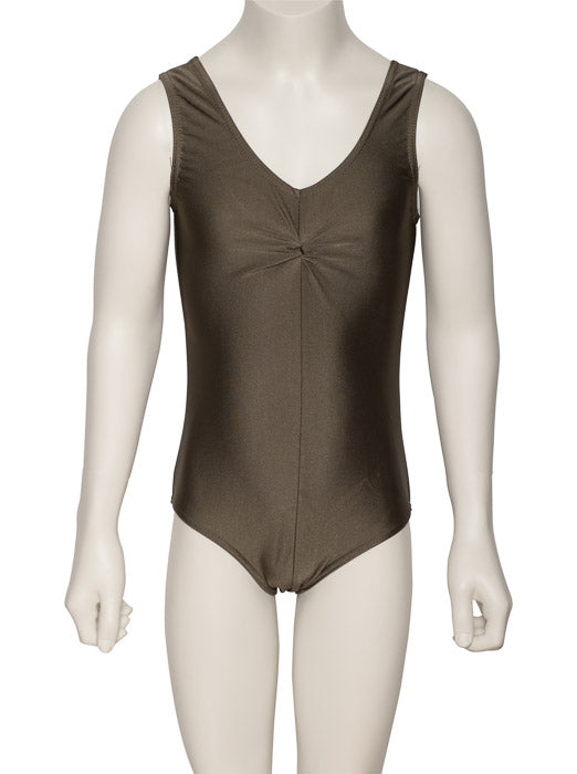 KDC006 Girls All Colours Nylon Lycra Sleeveless Ruched Dance Gymnastics Leotard