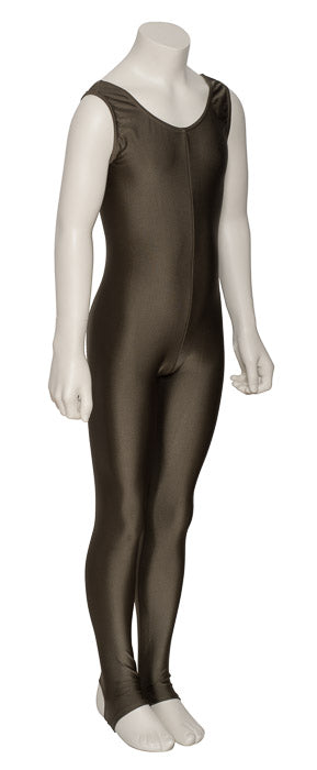 KDC011 Girls All Colours Lycra Sleeveless Dance Catsuit With Stirrups