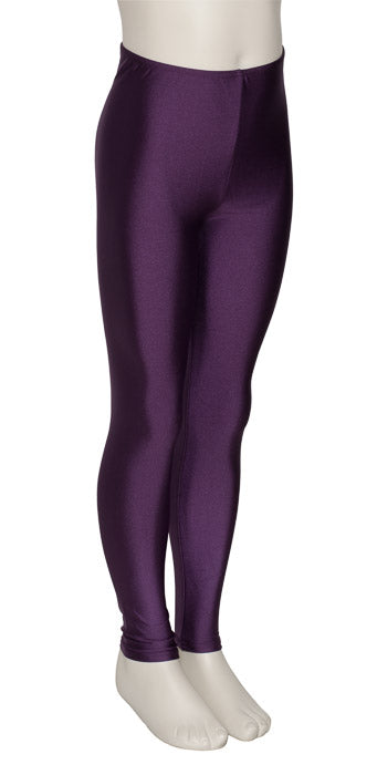 KDT002 Girls All Colours Shiny Nylon Lycra Dance Tights Footless Leggings