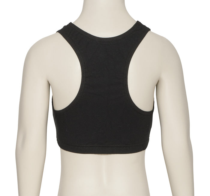 KCTC-5 Girls All Colours Cotton Racer Back Dance Fitness Gym Crop Top