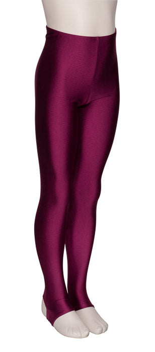 KDT001 Girls All Colours Shiny Nylon Lycra Dance Tights Leggings With Stirrups