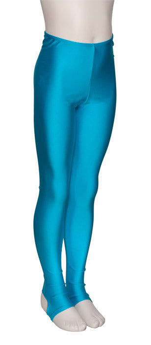 KDT001 Girls All Colours Shiny Nylon Lycra Dance Tights Leggings With Stirrups