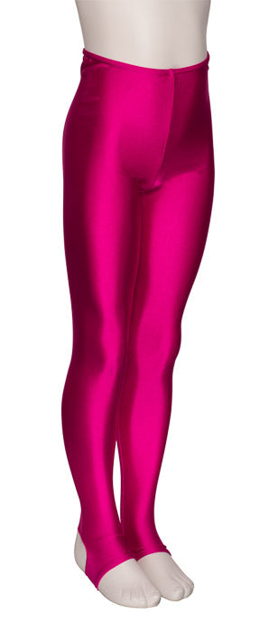 KDT001 Girls All Colours Shiny Nylon Lycra Dance Tights Leggings With Stirrups