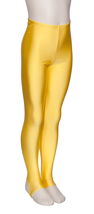 KDT001 Girls All Colours Shiny Nylon Lycra Dance Tights Leggings With Stirrups