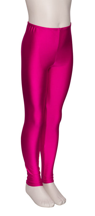 KDT002 Girls All Colours Shiny Nylon Lycra Dance Tights Footless Leggings