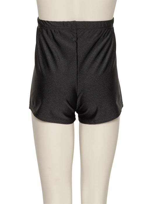 KHPN-5 Girls All Colours Nylon Lycra Dance Gymnastics Running Shorts Hot Pants