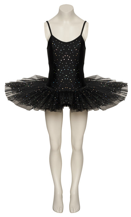 Black Premium SPARKLE Dance Ballet Tutu All Sizes