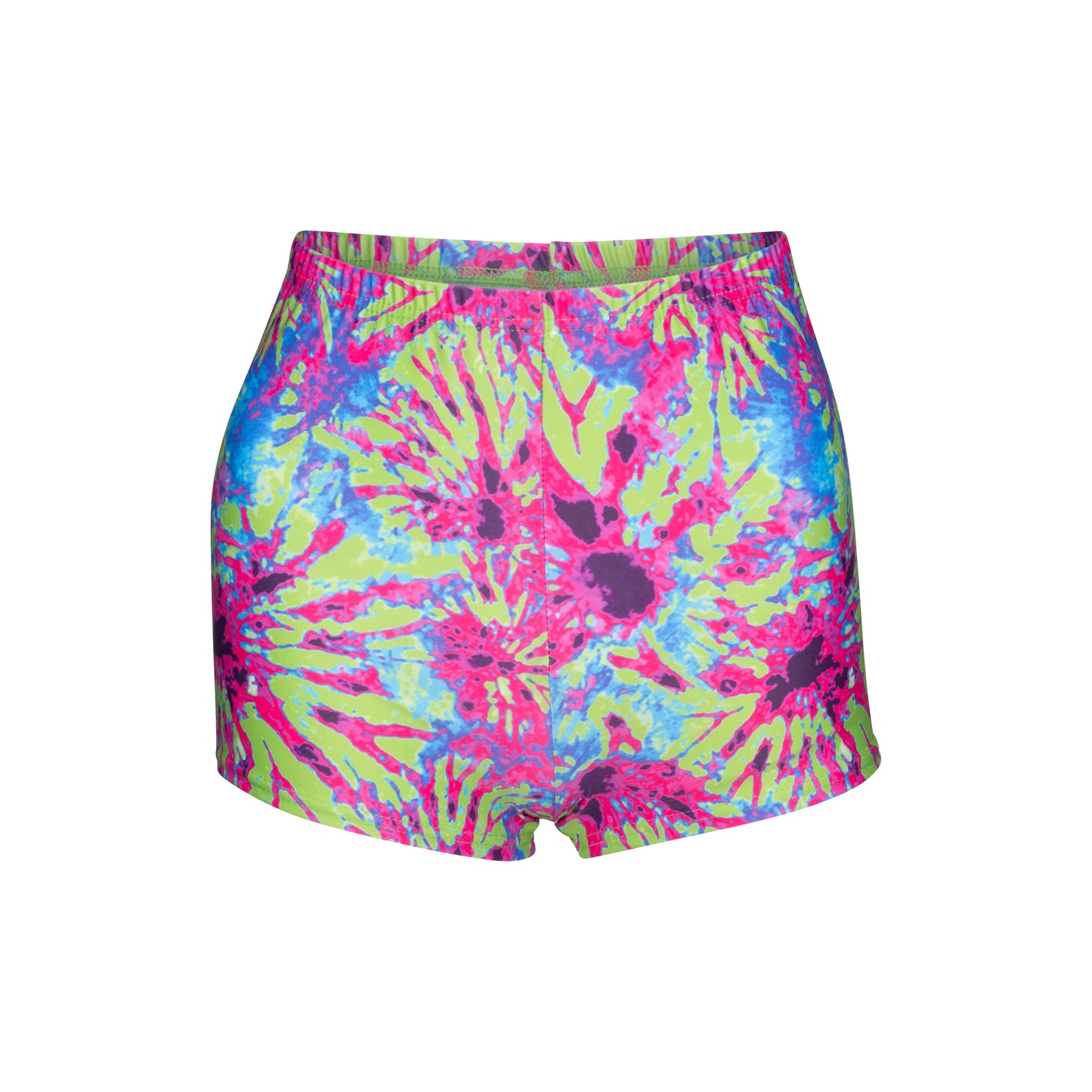 KHPN-5 All Colours and Sizes Variety Of Festival Multi Coloured Print Dance Fitness Gym Hot Pants Shorts