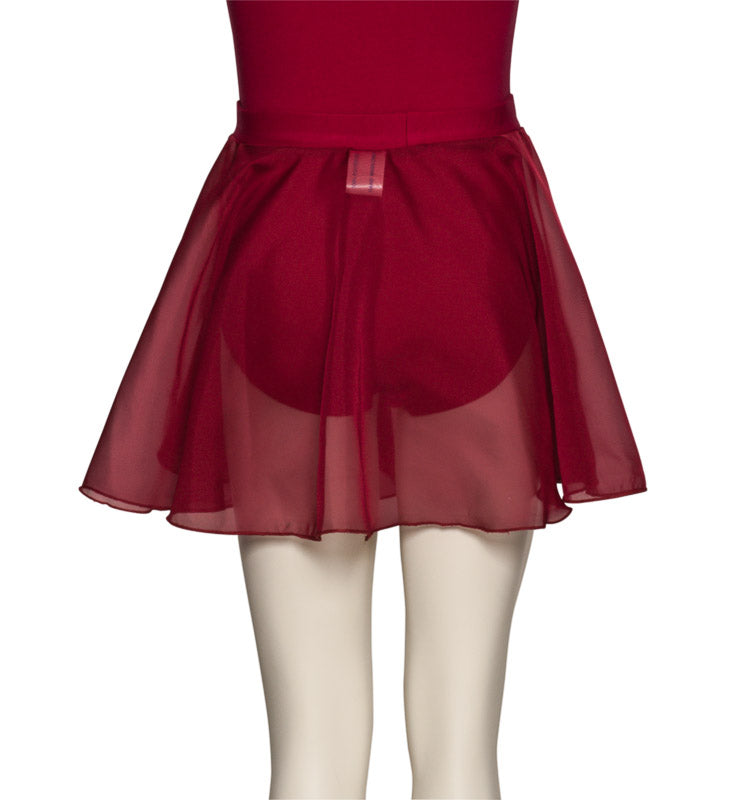 ISTD-3 Girls Chiffon Dance Ballet Skirt Sky Blue Or Plum