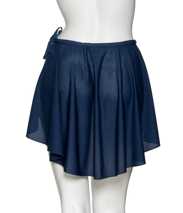 ISTD-4 Girls Ladies Crepe Wrap Over Tie Dance Ballet Skirt