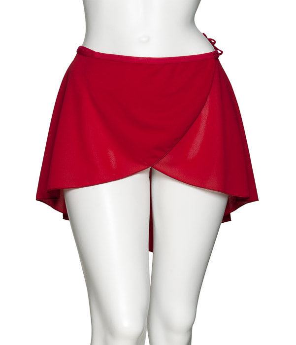 ISTD-4 Girls Ladies Crepe Wrap Over Tie Dance Ballet Skirt