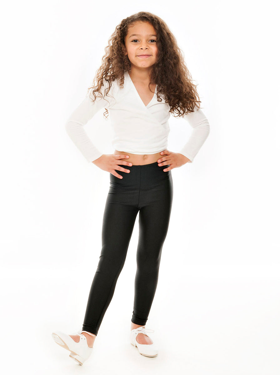 Girls RAD ISTD All Colours Cotton Lycra Tie Ballet Wrap Crossover