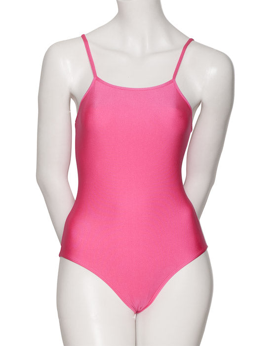 KDC022 All Colours Girls Ladies Lycra Camisole Plain Front Dance Gymnastics Leotard