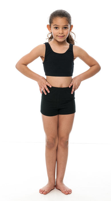 KHPC-5 Girls All Colours Cotton Dance Gymnastics Running Shorts Hot Pants