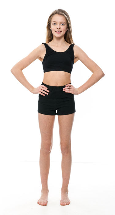 KCTC-6 Girls All Colours Cotton Tank Back Dance Fitness Gym Crop Top