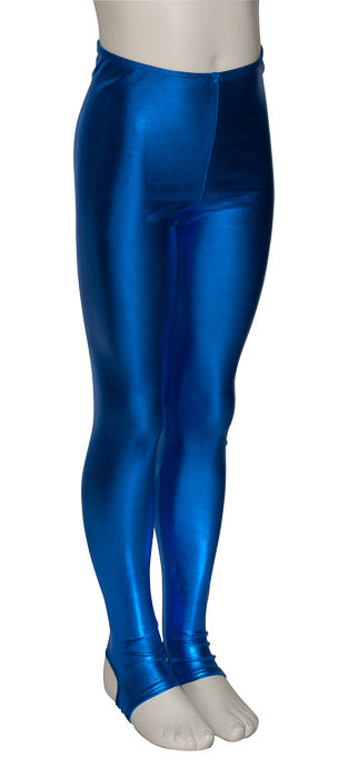 KDT001 Girls All Colours Shiny METALLIC Shiny Dance Tights Leggings With Stirrups
