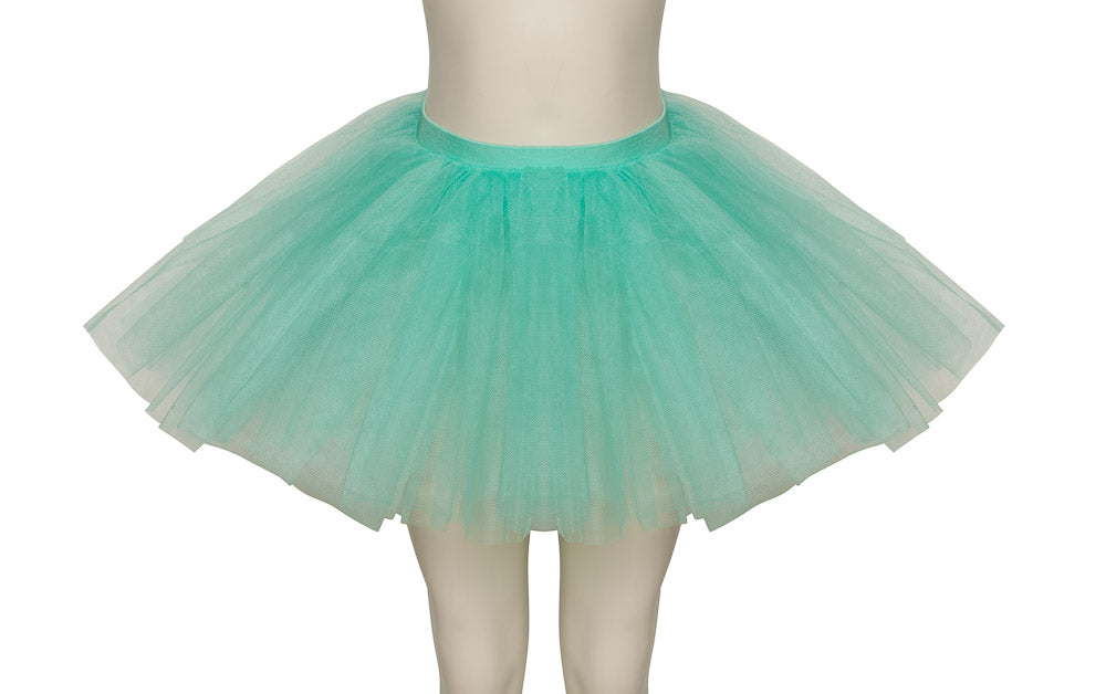 Mint Green Premium Plain Dance Ballet Tutu Skirt All Sizes