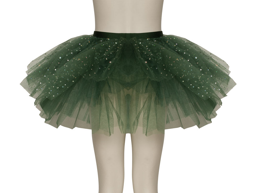 Forest Green Premium SPARKLE Dance Ballet Tutu Skirt All Sizes