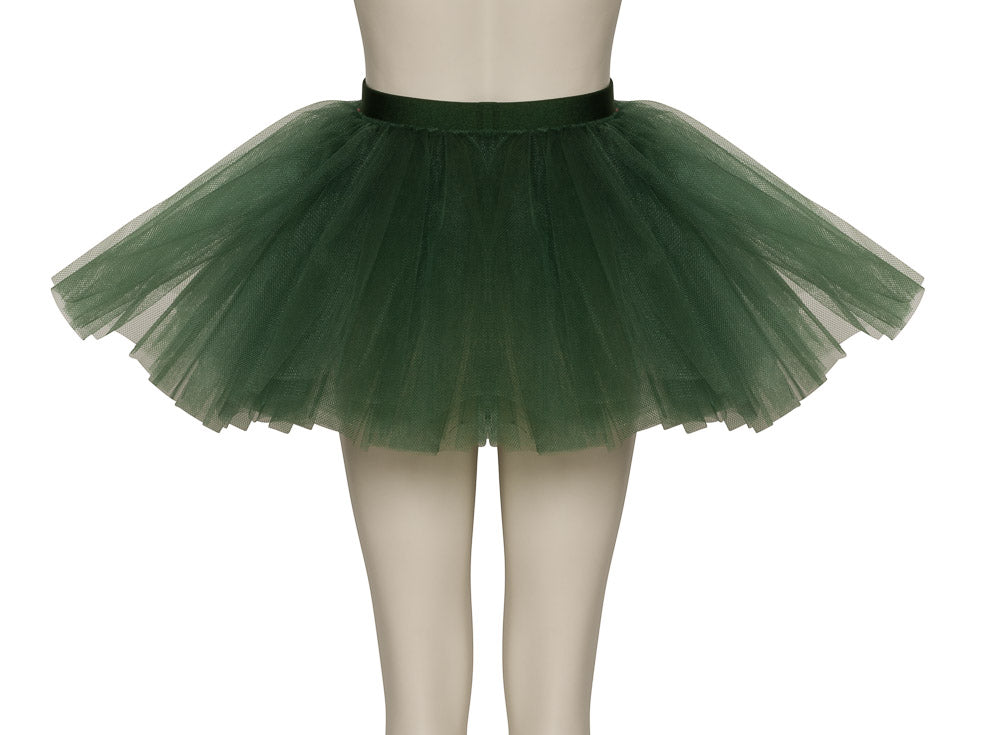 Forest Green Premium Plain Dance Ballet Tutu Skirt All Sizes