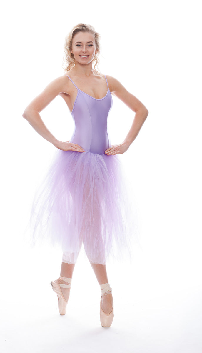 Girls Women's All Colours Romantic Ballet Dance 3 Layer Tutu