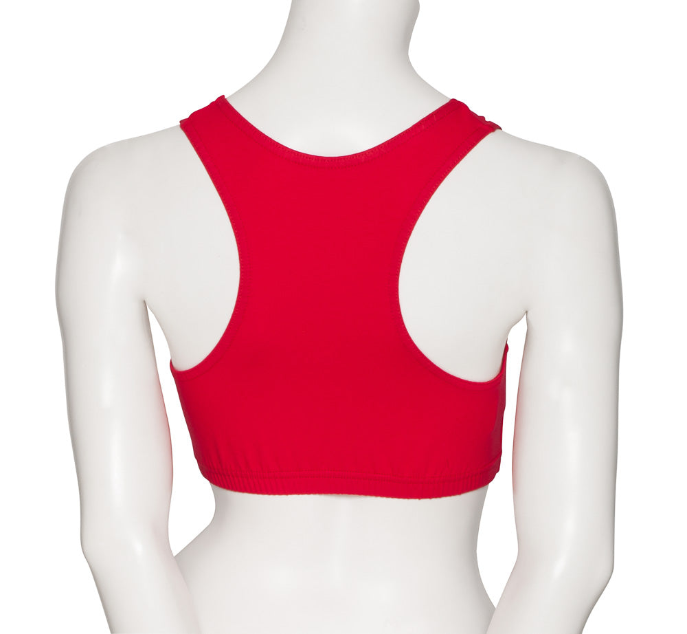 KCTC-5 Women's All Colours Cotton Racer Back Dance Fitness Gym Crop Top