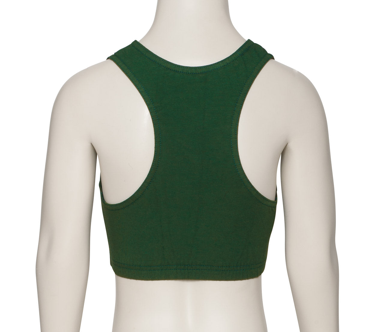 KCTC-5 Girls All Colours Cotton Racer Back Dance Fitness Gym Crop Top